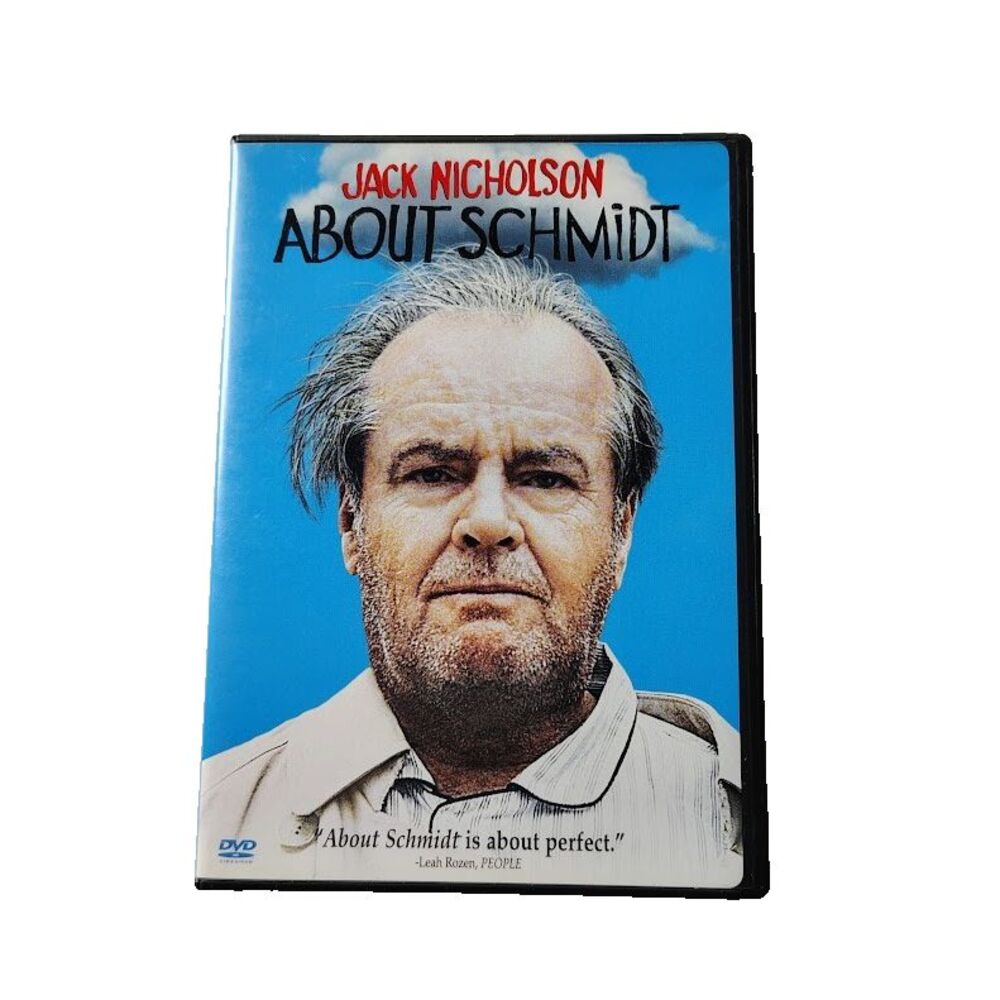 About Schmidt DVD 2002 Movie Comedy Drama Jack Nicholson R